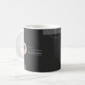 Immobilienmaklerin Neutral Kaffeetasse (Vorderseite Links)