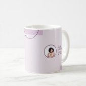Immobilienmaklerin Pink Kaffeetasse (VorderseiteRechts)