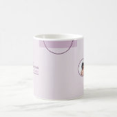 Immobilienmaklerin Pink Kaffeetasse (Mittel)