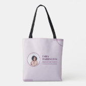 Immobilienmaklerin Pink Tasche (Rückseite)