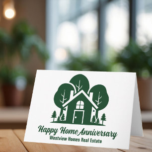 Immobilienunternehmen Green Forest House Marketing Karte