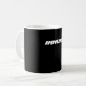 Immun gegen das Corona-Virus Kaffeetasse (Vorderseite Links)