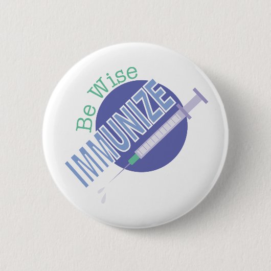 Immunisieren Button (Vorderseite)
