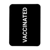 Immunisierter, Schwarz-weißer, anpassbarer Magnet (Vertikal)