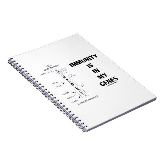 Immunität ist in meinen Genen vorhanden (Chromosom Notizblock (Rechte Seite)