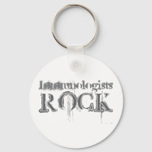Immunitätsforscher-Felsen Schlüsselanhänger