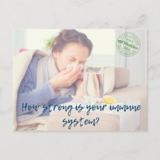 Immunitätspostkarte Postkarte