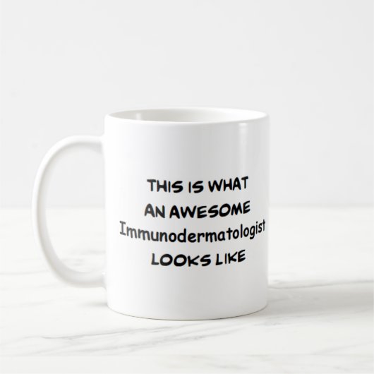 Immunodermatologin, phantastische Kaffeezucht Tass Kaffeetasse (Links)