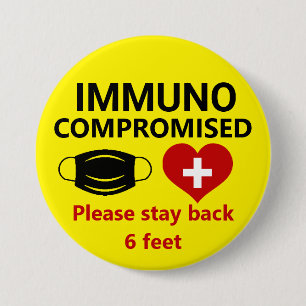 Immunokompromittiert - Bleibe Back Button