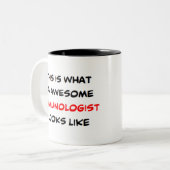 Immunologe, phantastisch zweifarbige tasse (Vorderseite Links)