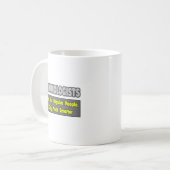 Immunologen ... Klüger Kaffeetasse (Vorderseite Links)