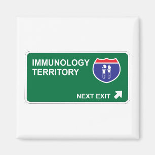 Immunologie-folgender Ausgang Magnet