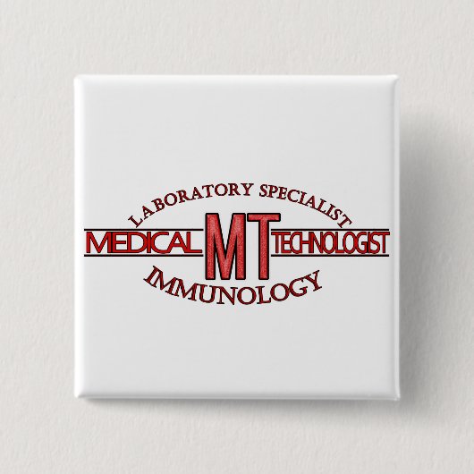 IMMUNOLOGIESPEZIALIST MT MEDIZINTECHNOLOGIST BUTTON (Vorderseite)