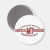 IMMUNOLOGIESPEZIALIST MT MEDIZINTECHNOLOGIST MAGNET (Vorderseite/Rückseite)