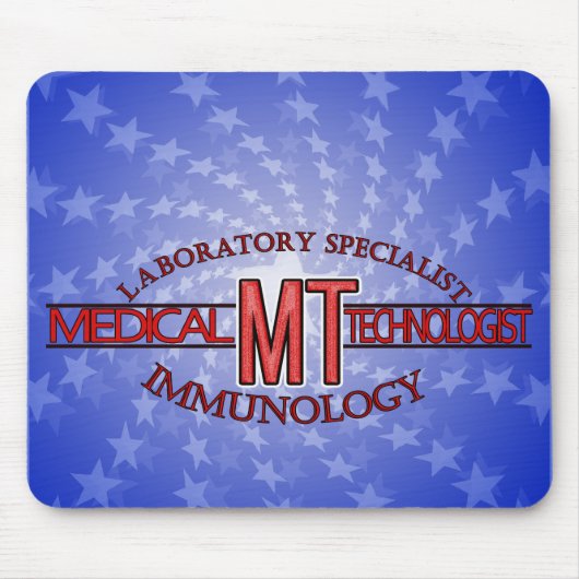 IMMUNOLOGIESPEZIALIST MT MEDIZINTECHNOLOGIST MOUSEPAD (Vorne)