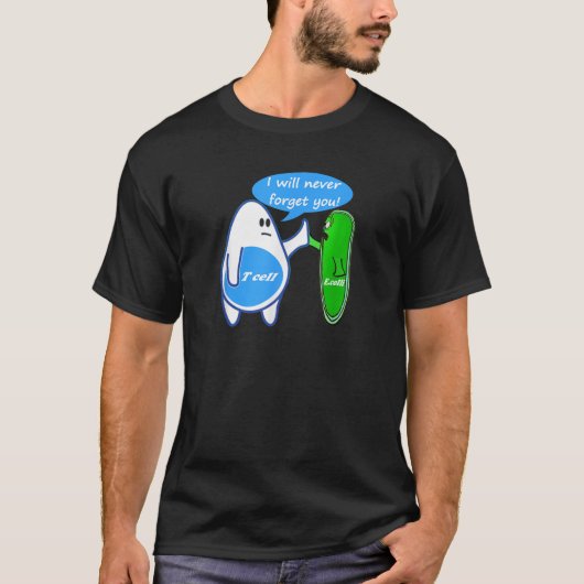 Immunology Fun Shirt T Cell Vergiss nie (Vorderseite)