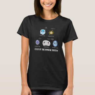Immunzellbiologie Zellwissenschaft Immunologe T-Shirt