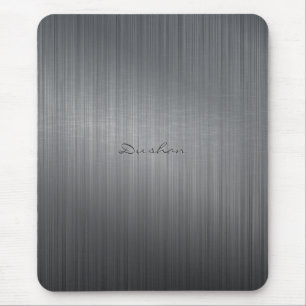 iMouse Pad aus schwarzem Brushed Mousepad