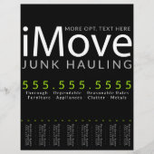 iMove. Beförderung von Hauling-Werbung Flyer (Vorne)