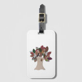 Imp Tree Luggage Tag Gepäckanhänger (Vorderseite Vertikal)