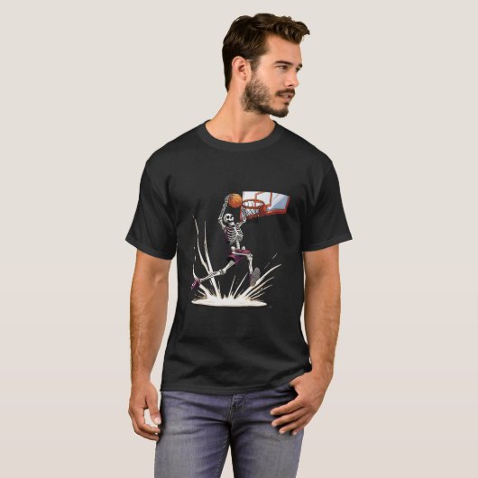 Impact Dunk Skeleton T-Shirt (Vorne ganz)