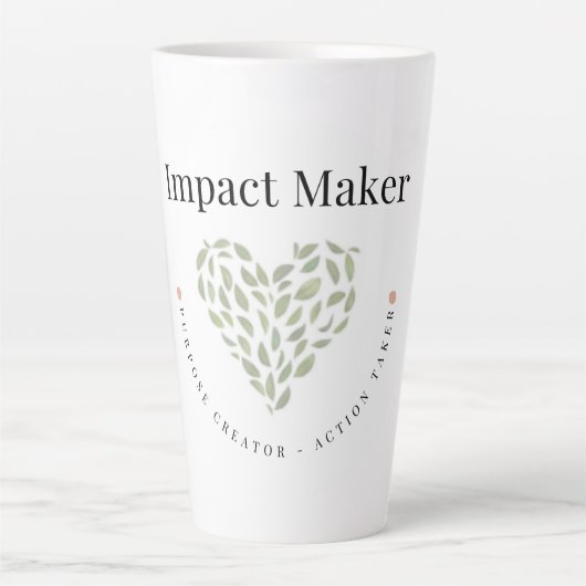 Impact Maker - PCAT-Tasse Milchtasse (Vorderseite)