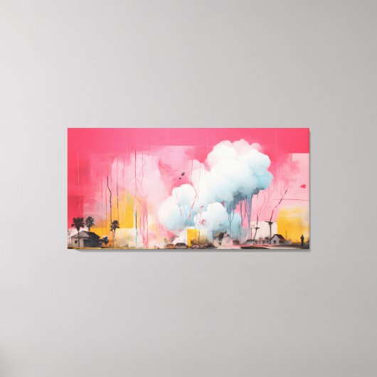 Impact No.06 - Abstract Patchwork Art Collection Leinwanddruck (Vorderseite)