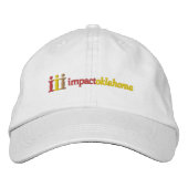 Impact Oklahoma Hat Bestickte Baseballkappe (Vorderseite)