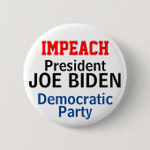 Impact Präsident Biden Democratic Party Button (Vorderseite)