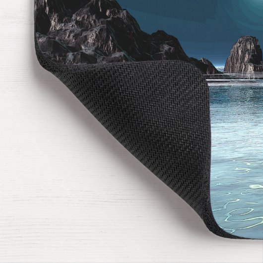 IMPACT SciFi Retro Space Art Mousepad (Ecke)