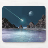 IMPACT SciFi Retro Space Art Mousepad (Vorne)
