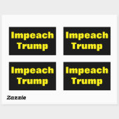 Impact Trump Anti Donald Trump Prädident Sticker (Blatt)