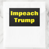 Impact Trump Anti Donald Trump Prädident Sticker (Tasche)