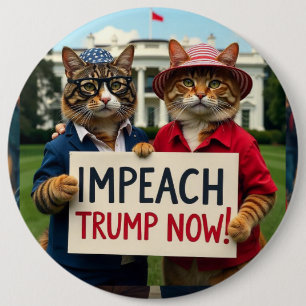 Impact Trump Cat politisch Button
