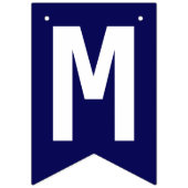 Impact Trump Red White Blue Wimpelkette (Dritte Fahne)