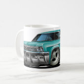 Impala-aquamarines Auto 1965-66 Kaffeetasse (Vorderseite Links)