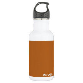 Impala braune Farbe Edelstahlflasche
