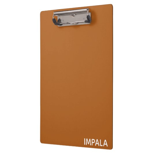 Impala braune Farbe Klemmbrett (Links)