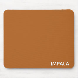 Impala braune Farbe Mousepad