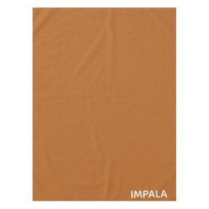 Impala braune Farbe Tischdecke