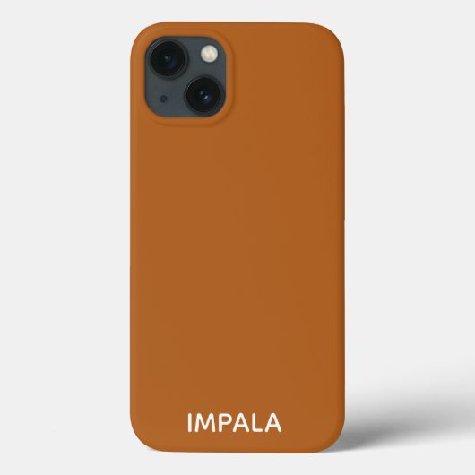 Impala Brauner Farbname Case-Mate iPhone Fall Hülle (Rückseite)