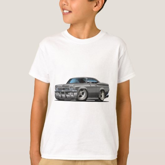 Impala-Grau-Auto 1965-66 T-Shirt (Vorderseite)