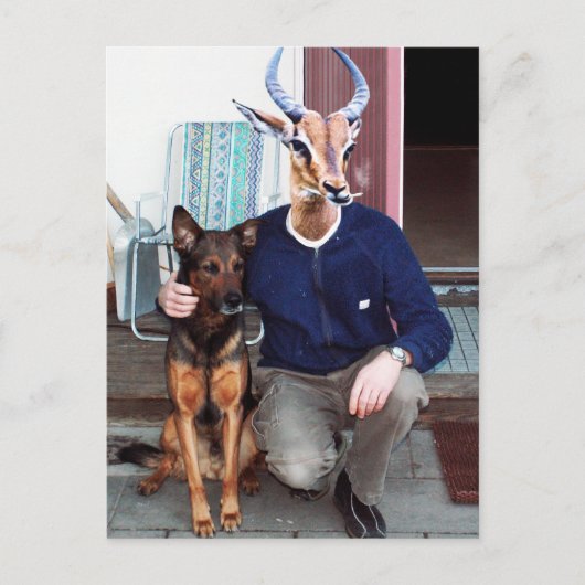 Impala-Jäger Postkarte (Vorderseite)