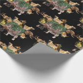 Impala Mirror Wrapping Paper Geschenkpapier (Ecke)