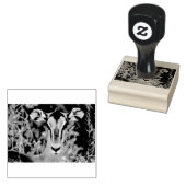Impala Portrait Gummistempel (Stempel)