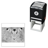 Impala Portrait Permastempel (Beispiel)