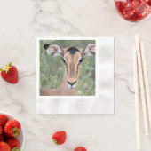Impala Portrait Serviette (Beispiel)