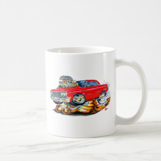Impala-Rot-Auto 1964 Kaffeetasse (Rechts)