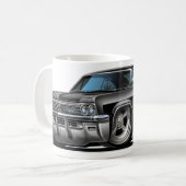 Impala-schwarzes Auto 1965-66 Kaffeetasse (Vorderseite Links)