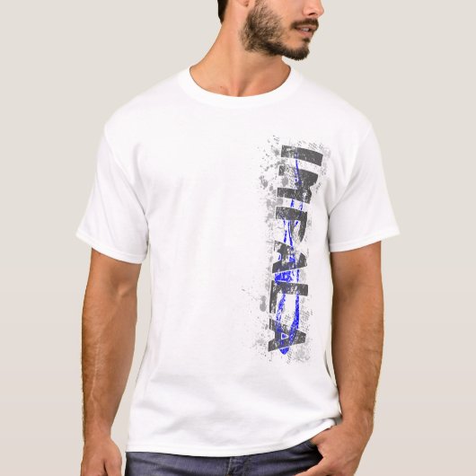 Impala Vert blauer T - Shirt v2 (Vorderseite)